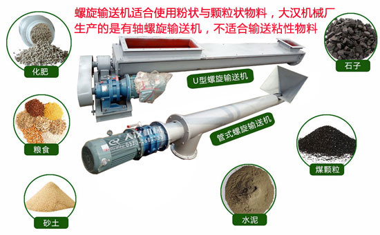 油泥螺旋输送机应用