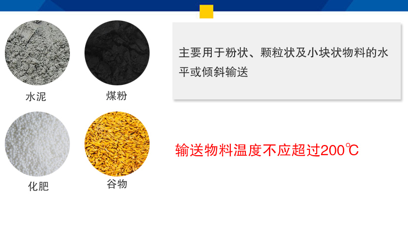 小型管式螺旋输送机应用